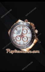 Rolex Daytona Everose White Dial Swiss Watch 21