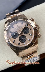 Rolex Daytona Everose Rose Gold Dial Swiss Clean Replica Watch 03
