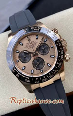 Rolex Daytona Everose Rose Gold Dial Swiss Clean Replica Watch 04