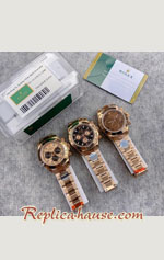 Rolex Daytona Rose Gold 3Product 40MM Replica Watch 04