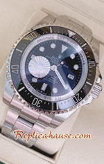 Rolex Deepsea Ceramic Black Dial 44mm Replica Watch 04