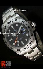 Rolex Explorer II Black Dial - Swiss Replica Watch 4