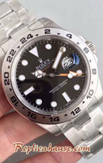 Rolex Explorer II Black Dial 42mm Swiss VSF Replica Watch 02