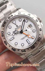 Rolex Explorer II White Dial 42mm Swiss VSF Replica Watch 01