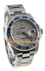 Rolex GMT Masters II Diamond Edition Swiss Replica Watch 01