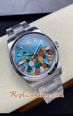 Rolex Oyster Perpetual 41MM Celebration Dial ETA.3230 Swiss EW Replica Watch 01