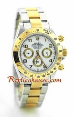 Rolex Daytona Two Tone White Face - 17<font color=red>หมดชั่วคราว</font>
