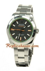 Rolex Milgauss - Green Glass Edition Replica Watch 07