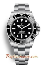 Rolex Submariner NoDate Black Dial 41mm Swiss Replica Watch 01