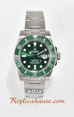 Rolex Submariner Green Dial Hulk Ceramic 40mm Swiss 3135 Clean Replica Watch 01