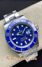 Rolex Submariner Smaurf Blue Dial 3135 Swiss Clean Replica Watch 06