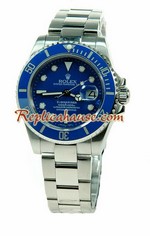Rolex Replica Submariner Blue Swiss Replica Watch 3135 Edition 06