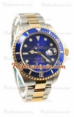Rolex Submariner Two Tone Blue Japanese Replica Watch Edition 23