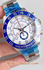Rolex Yachtmaster II Working Stopwatch Edition Swiss JF Replica Watch 02