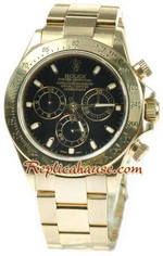 Rolex Replica Daytona Gold Swiss Watch 02