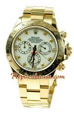 Rolex Replica Daytona Gold Swiss Watch 03