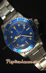 Tudor Oyster Prince Vintage 200M Blue Dial Swiss Replica Watch 05