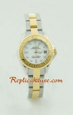 Rolex Yachtmaster Two Tone Ladies Size 9