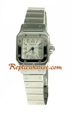 Cartier Santos Swiss Ladies Replica Watch 01