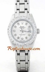 Rolex Replica Datejust Silver Ladies - Silver Face