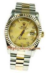 Rolex Day Date Two Tone Swiss Replica watch 07