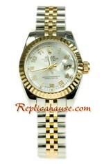 Rolex Replica Datejust Two Tone Ladies Watch 43