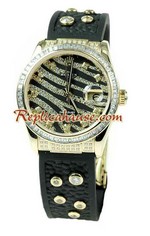 Rolex Replica Datejust Gold Swiss Watch 02