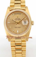 Rolex Day Date Gold Swiss Watch 1