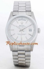 Rolex Day Date Silver - 1
