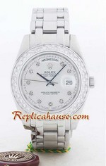Rolex Day Date Silver 5