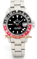 Rolex GMT Silver Replica Watch 2