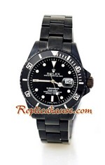Rolex Submariner Black PVD Watch
