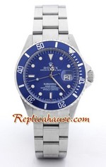 Rolex Submariner Blue Dial Replica Watch 03