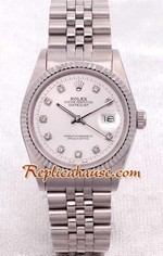 Rolex DateJust Silver Face 1