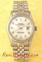 Rolex DateJust White Face 2