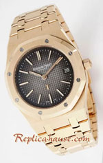 Audemars Piguet Royal Oak Rose Gold Jumbo Oak Extra Thin Swiss ZF Replica Watch 05