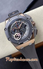 Audemars Piguet Royal Oak Offshore Michael Schumacher Rose Gold 44MM Swiss TK Replica Watch 04