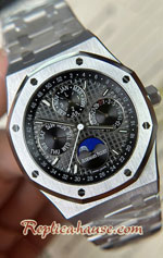Audemars Piguet Royal Oak Perpetual Calendar 26574ST Black Dial 41MM Swiss Replica Watch 01