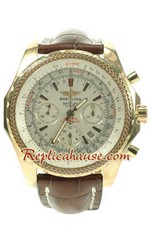Breitling for Bentley Gold Swiss Replica Watch 6