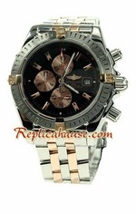 Breitling Chronomat Evolution Two Tone Watch 04