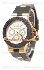 Bvlgari Diagono Swiss Replica Watch 22