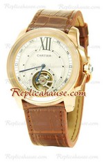 Calibre de Cartier Flying Tourbillon Replica Watch 01