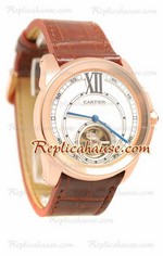 Calibre de Cartier Flying Tourbillon Replica Watch 03