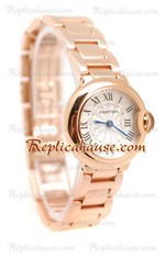 Cartier De Balloon Gold Swiss Replica Watch - Ladies 04