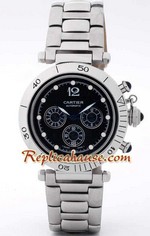 Cartier De Pasha Replica Chrono Watch 3