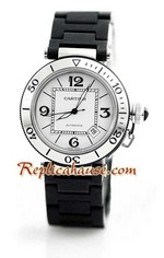 Cartier De Pasha Seatimer Swiss Replica Watch 02