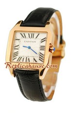 Cartier Santos 100 Ladies Replica Watch 02<font color=red>หมดชั่วคราว</font>