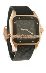 Cartier Santos 100 Replica Watch 14<font color=red>หมดชั่วคราว</font>