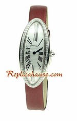 Cartier Baignoire Crash Diamond Ladies Swiss Replica Watch 02