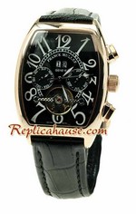 Franck Muller Conquistador Pink Gold Replica Watch 02
